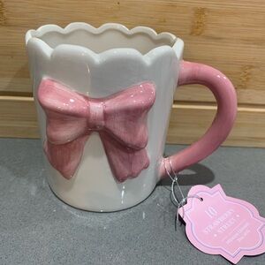 Pink Bow Mug